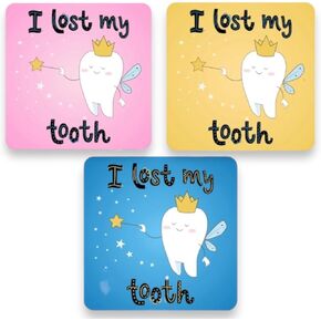 I Lost a Tooth Stickers, 120 Stickers of I Lost a Tooth Stickers for Kids School, Tooth Fairy Stickers, Lost Tooth Stickers, Dental Stickers, Tooth Sticker, I Lost My Tooth Stickers