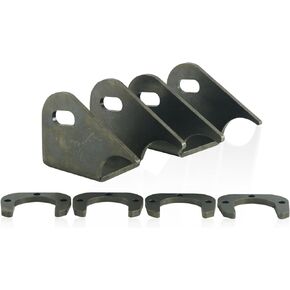 1 Pair Front Lower Control Arm Bracket Fit for Jeep TJ XJ ZJ MJ 1984-2006 Heavy Duty Side Mount Brackets