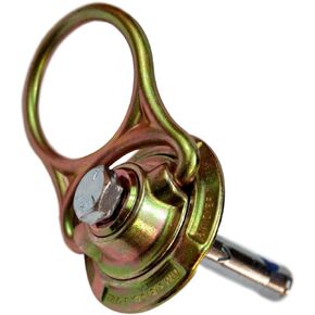 Frontline Fall Protection COM345K MEGA Swivel 5k Concrete Anchor | Reusable Anchor + Replacement Bolt | Swivel D Ring with 360 Degrees Adjustability | OSHA & ANSI Compliant in Kuwait