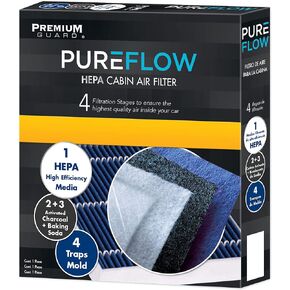 PureFlow HEPA Cabin Air Filter PC99456HX | Fits 2023-18 Subaru Crosstrek, 2023-17 Impreza, 2023-20 Outback, 2023-19 Ascent, 2023-21 Legacy, 2022-18 XV, 2023 Forester
