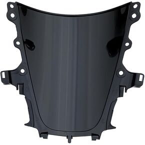 Motorcycle Double Bubble Windshield Windscreen Visor Air Flow Deflector Compatible with Yamaha YZF R1 2020-2023