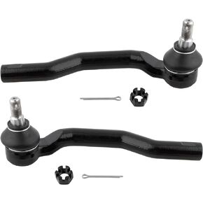 2Pcs Front Outer Tie Rods End Links LH Driver & RH Passenger Fit For Mazda CX-7 2007-2012, For Mazda CX-9 2007-2015 Replace# ES800600 ES800601