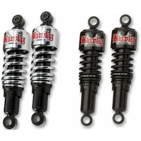 Burly Brand Chrome Rear Slammer Shocks B28-1200 (Discontinued By Manufacture)