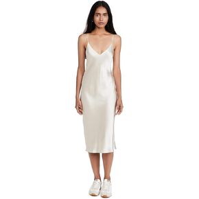 L'AGENCE Women's Jodie V Neck Slip Dress