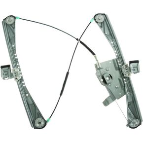 OEG Parts New Window Regulator Front Drivers Side Left LH Compatible with Lincoln LS 2003 2004 2005 2006, 4W4Z5423395AA, 4W5Z5423209AA, 752-198, 125-2151L