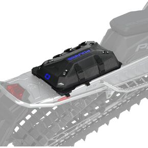 حقيبة Polaris Snowmobile Lock & Ride Flex Burandt، كبيرة، سوداء، تناسب موديلات RMK، INDY، Voyageur المحددة، يمكن تركيبها لسترة المجرفة، سهلة التركيب، مقاومة للماء، حقيبة تخزين للعتاد - 2889259 in Kuwait
