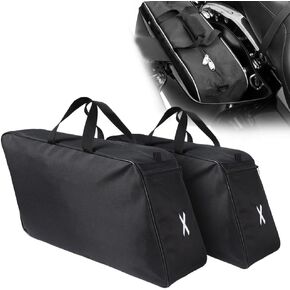 1 Pair Motorcycle Saddlebag Bag Luggage Liners Tour Pack Soft Liner Bag For Touring Models with Hard Saddlebags & Leather Road King Saddlebags 1980-2017