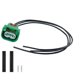 Headlight Connector Wiring Harness Replace 68064997AA Compatible with Chrysler Jeep 2008-2012 Dodge H13 9008 (2Pcs)