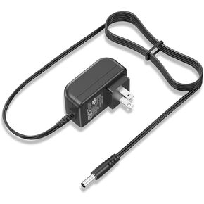 UL Listed Power Cord for Tocmoc T185 T200 Cordless Vacuum Cleaner Charger Replacement AC Adapter 6.0Ft Extra Long DC Supply PERFEIDY