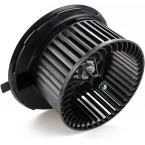 Heater Blower Motor with Fan Cage Fits for 2006-2013 Audi A3, for CC/Eos/GTI/Jetta/Passat/Rabbit/Tiguan - Replaces for 1K1-819-015, 700182, 615-58677, 1K1 819 015