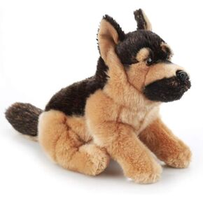 TAMMYFLYFLY Pugsly Pug Plush Stuffed Animal Puppy Dog, 12 inches (Australian Shepherd)