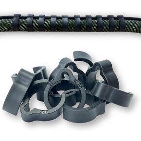 KOTA Dust Hose Clips Compatible with Festool Vacuum 27mm Hose - Made in USA (Black)
