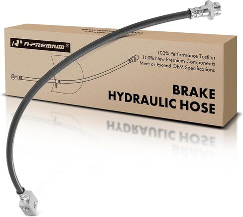 A-Premium Rear Center Brake Hydraulic Hose Compatible with Select Nissan Models - Frontier 1998-2004, Titan 2004-2009, RWD - Replace# 462108B410 in Saudi Arabia