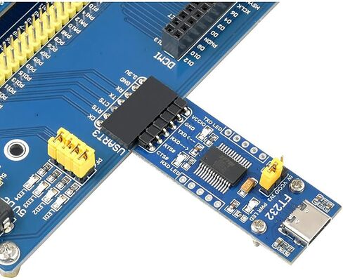 FT232 USB to UART TTL Module USB-C Connector Compatible 3.3V/5V Logic Level, Supports Mac OS, Linux, Android, Wince, Windows 7/8/8.1/10/11 (2pcs Pack) in Saudi Arabia
