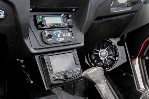 حامل العرض السفلي Polaris RZR - يعمل حامل الجيب لوحدة الرأس البحرية إذا كان لديك راديو قوي أو PCI in Kuwait