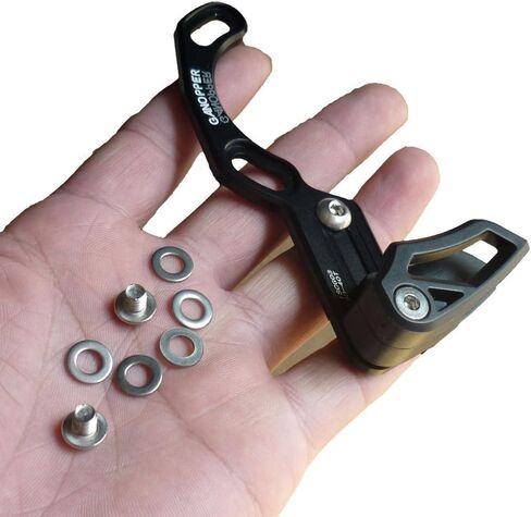 Chain Guide ISCG05 7075 Alloy Mount Bike Chain Guard MTB Bicycle Chain Protector, 32-38T, 1, black in Saudi Arabia
