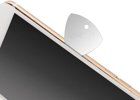 10 قطع جديدة من أداة فتح البلاستيك المثلثة المعدنية العالمية المتوافقة مع هواتف iPhone وGalaxy وPixel للهاتف المحمول والكمبيوتر المحمول والكمبيوتر اللوحي وشاشة LCD وتفكيك أدوات إصلاح أدوات الجيتار in Kuwait