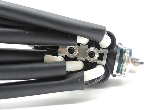 HiSport 6 Cylinders Fuel Injector Assembly - Spider Fuel Injector with Retaining Bracket, Compatible with GMC Chevrolet Savana Sierra Safari Express Astro 4.3L V6 in Saudi Arabia