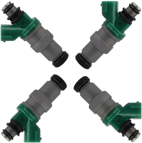 Injectors Kit,SCITOO 2 Holes Fuel Injector fit for 1996-1999 for Toyota Paseo 1.5L, 1995-1998 for Toyota Tercel 1.5L,Set of 4 in Saudi Arabia