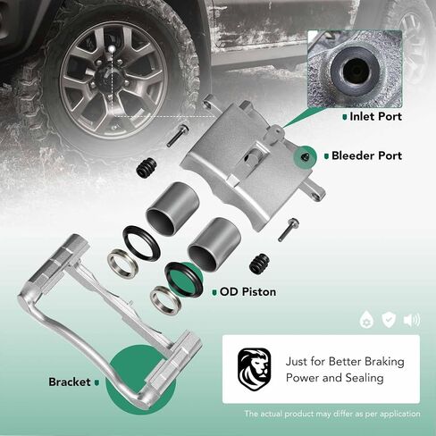 Set of 2 Front Brake Caliper Assembly for Chevrolet Malibu Classic Pontiac Grand Am Oldsmobile Alero Cutlass in Saudi Arabia