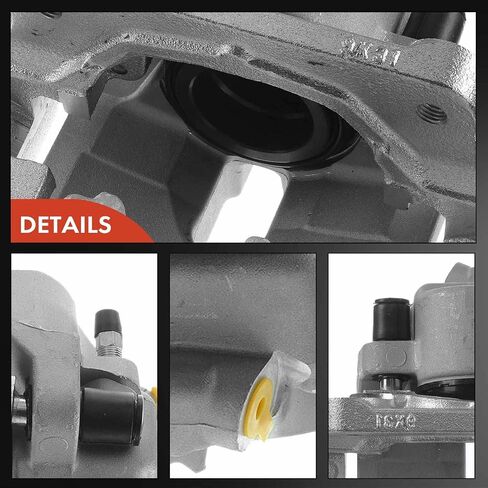 A-Premium Disc Brake Caliper Assembly with Bracket Compatible with Select BMW Models - F10 528i 2011-2016, F10 528i xDrive2012-2016, Sedan - Front Right Passenger Side in Saudi Arabia
