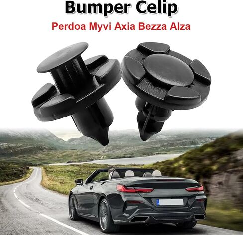 50PCS Car Retainer Fender Clips, OEM#015 53-09321 Nylon Automotive Bumper Shield Fastener Rivets, Push-Type Vehicle Door Trim Fender Panel, Universal for SUV, Truck, RV in Saudi Arabia