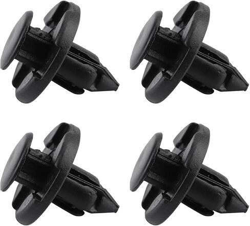 50PCS Car Retainer Fender Clips, OEM#015 53-09321 Nylon Automotive Bumper Shield Fastener Rivets, Push-Type Vehicle Door Trim Fender Panel, Universal for SUV, Truck, RV in Saudi Arabia