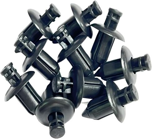 20 قطعة من المسامير البلاستيكية 8 مم، مشبك تثبيت ممتص الصدمات من النايلون، دبابيس برشام دفع متوافقة مع YAMAHA YZF R25 R3 R6 FZ6R FZ6N FZ07 FZ8 FZ09 XJ6 XJR400 XJR1300 8 مم/0.31 بوصة مجموعة استبدال براغي التوسيع in Kuwait