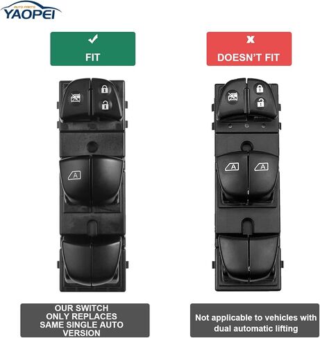 Master Power Window Switch Left Driver Side for Nissan Altima Frontier Leaf Rogue Sentra 2013 2014 2015 2016 2017 2018 for Nissan Tiida Sylphy 2012-2016 Replaces 25401-3TA5A 25401-3SH1A 25401-3NF0A in Kuwait