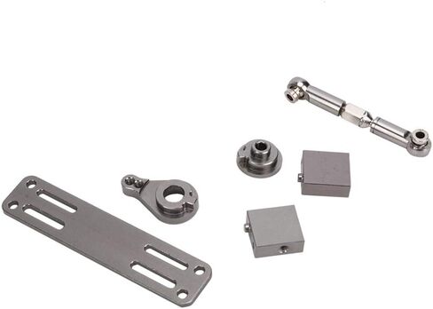 VGEBY 25T Servo Mount Seat Set, Steering Gear Mountting Seat Modification Parts Fit for C14 C24 B14 B24 B16 17G 9G Model Car (tanium WPL1696T) Model Car Accessories in Saudi Arabia