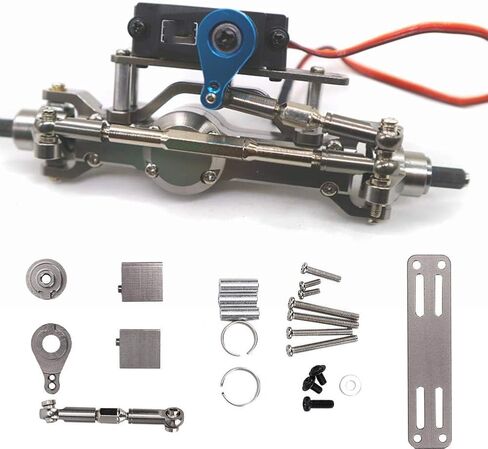VGEBY 25T Servo Mount Seat Set, Steering Gear Mountting Seat Modification Parts Fit for C14 C24 B14 B24 B16 17G 9G Model Car (tanium WPL1696T) Model Car Accessories in Saudi Arabia