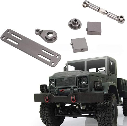 VGEBY 25T Servo Mount Seat Set, Steering Gear Mountting Seat Modification Parts Fit for C14 C24 B14 B24 B16 17G 9G Model Car (tanium WPL1696T) Model Car Accessories in Saudi Arabia