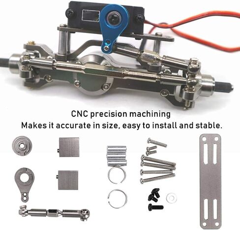 VGEBY 25T Servo Mount Seat Set, Steering Gear Mountting Seat Modification Parts Fit for C14 C24 B14 B24 B16 17G 9G Model Car (tanium WPL1696T) Model Car Accessories in Saudi Arabia
