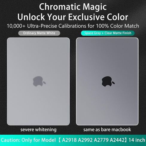 Tuiklol for MacBook Pro 14 inch Case 2023 2022 2021 Release M3 A2918 A2992 M2 A2779 M1 A2442,Durable Soft Plastic Hard Shell Cases with TPU Keyboard & Dust Plug & OTG Adapter for MacBook Cover,Clear in Saudi Arabia