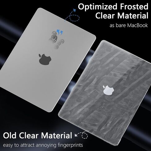 حافظة DONGKE فائقة النحافة لجهاز MacBook Air 13.6 بوصة M3 A3113 M2 A2681 مع شاشة Retina ومعرف اللمس [إصدار 2024 2023 2022] - غطاء واقٍ [قوي مقاوم للصدمات] [ذهبي غير لامع] in Saudi Arabia
