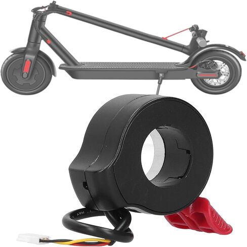 Health Gear Thumb Throttle, Ebike Throttle Booster Scooter, Electric Scooter Accelerator, Finger Thumb Speed Throttle Universal Motorcycle Accessories Suitable for Most in Saudi Arabia