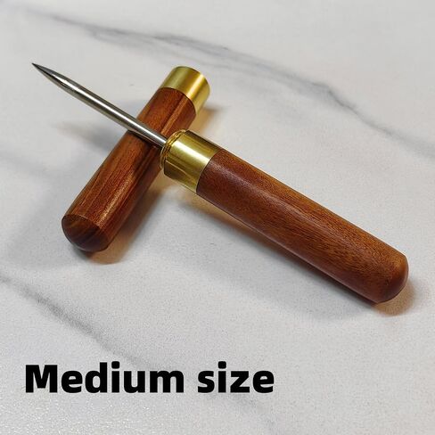 3 pieces ice picks for breaking ice in freezer Pick tool for breaking lce with safety cover Non-slip wooden handle for easy to grip (3 sizes: 9 inches 6 inches 5.6 inches) in Saudi Arabia