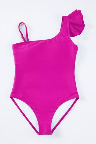 blibean Teen Girls Swimsuit One Piece Adjustable Bathing Suit Size 6-15 Years in Saudi Arabia