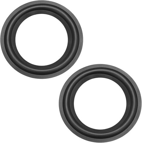 uxcell 5.5" 5.5inch Speaker Rubber Edge Surround Rings Replacement Parts for Speaker Repair or DIY 2pcs in Saudi Arabia