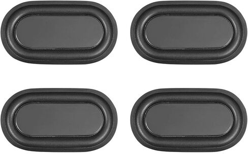 uxcell 88×48mm Speaker Passive Radiator Vibration Plate, Subwoofer Vibration Membrane, DIY Bass, Low Frequency 4pcs in Saudi Arabia