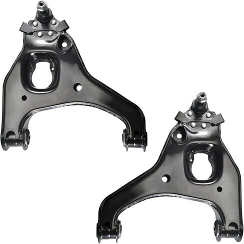 ASTARPRO - مجموعة تعليق أمامية مكونة من 12 قطعة بديلة لسيارة RWD Chevy Silverado GMC Sierra 1500 1999-2006، 4 أذرع تحكم مع مفاصل كروية 2 قضبان تأرجح 4 قضبان ربط 2 حذاء 2000 2001 2002 2003 2004 2005 in Saudi Arabia