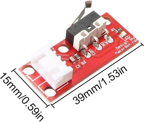 10 قطع وحدة تبديل حد النهاية الميكانيكية وحدة تبديل اللمس مع كابل للطابعة ثلاثية الأبعاد Makerbot Prusa Mendel RepRap CNC لـ Arduino Mega 2560 1280 RAMPS 1.4 in Saudi Arabia
