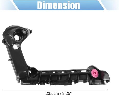 X AUTOHAUX Bumper Bracket Side Retainer Replacement for Toyota Corolla 2019-2023 No.52116-02460/52116-12470 in Saudi Arabia