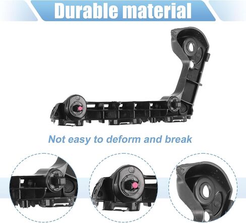 X AUTOHAUX Bumper Bracket Side Retainer Replacement for Toyota Corolla 2019-2023 No.52116-02460/52116-12470 in Saudi Arabia