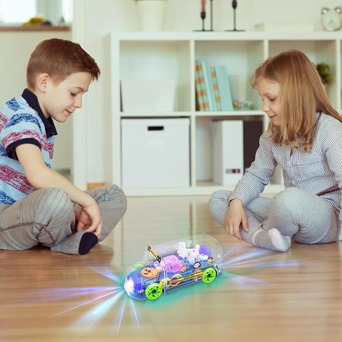لعبة حافلة المدرسة المضيئة من ArtCreativity للأطفال الصغار - لعبة حافلة المدرسة Bump and Go مع تروس دوارة ملونة، وأضواء LED، وموسيقى - ألعاب حسية للتوحد للأولاد الذين تتراوح أعمارهم بين 4 5 6 7 8 in Saudi Arabia