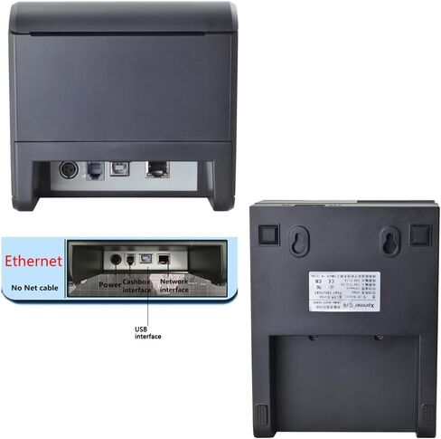 axGear POS Thermal Receipt Printer USB & Ethernet Network Port 80mm Auto Cut RJ11 in Saudi Arabia
