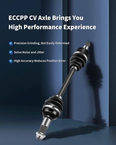 ECCPP CV Axle Drive Shaft Assembly fit for Yamaha Grizzly 550/700 2009 2010 2011 2012 2013 Front Left/Right 28P-2510F-00-00 28P-2518E-00-00 in Saudi Arabia