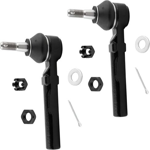 2PCS Front Suspension kit Outer Tie Rod End For 1997-2009 For Buick Rendezvous Terraza For Chevrolet Classic Malibu For Oldsmobile Alero Cutlass For Pontiac Aztek ES3455 in Saudi Arabia