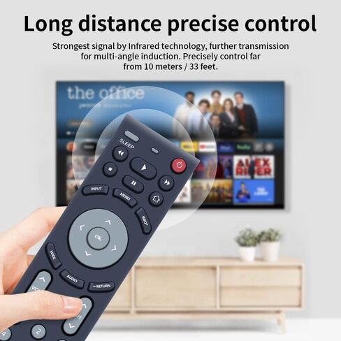 RMT-JR02 WS-1688 Replacement Remote Control Compatible for JVC WESTINGHOUSE TV EM28T EM32T EM32TS EM32FL JLC32BC3000 JLC42BC3002 JLC47BC3000 JLC47BC3002 in Saudi Arabia