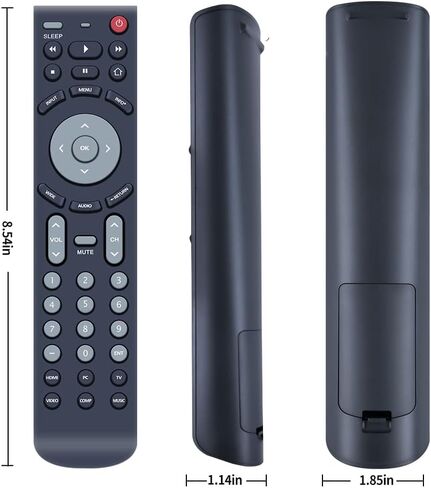 RMT-JR02 WS-1688 Replacement Remote Control Compatible for JVC WESTINGHOUSE TV EM28T EM32T EM32TS EM32FL JLC32BC3000 JLC42BC3002 JLC47BC3000 JLC47BC3002 in Saudi Arabia